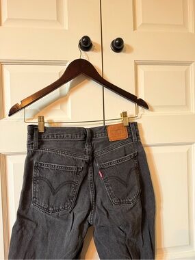 Levi’s 501 Original Straight Jeans | Washed Black | W26